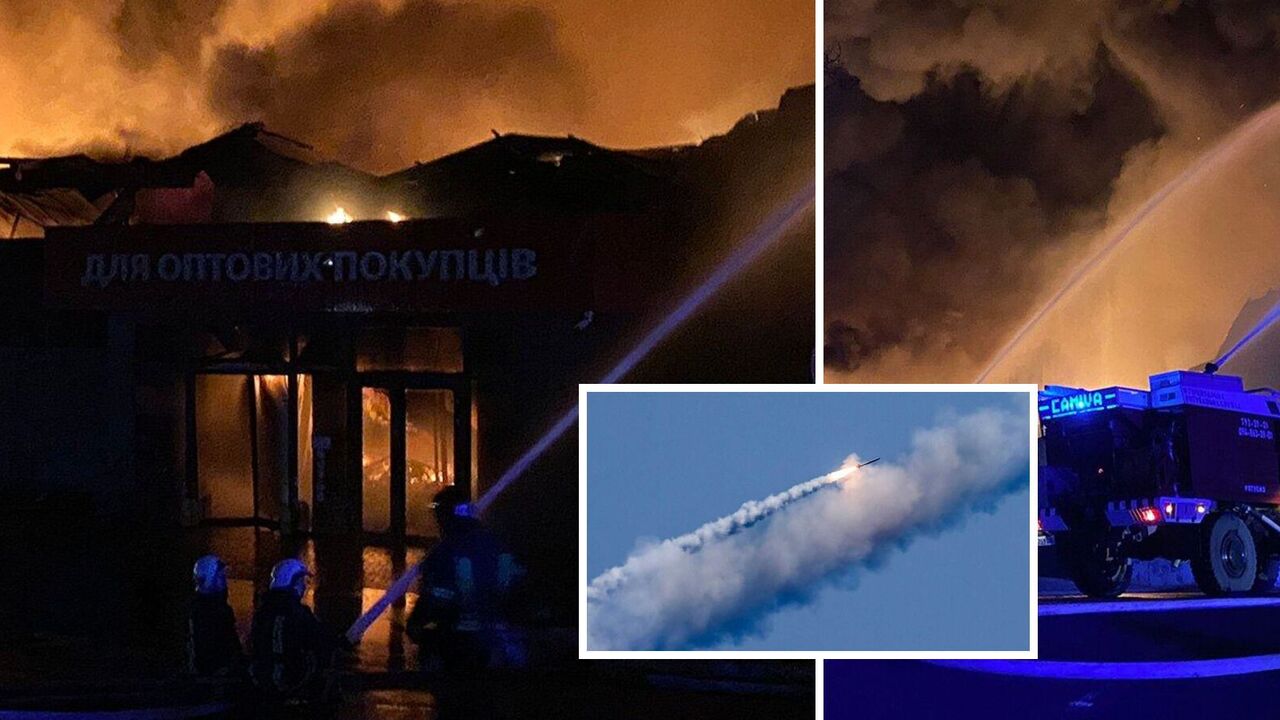Okupanci zaatakowali Odessę w nocy dronami i rakietami: wybuchło kilka pożarów, są ofiary. Zdjęcia i wideo
