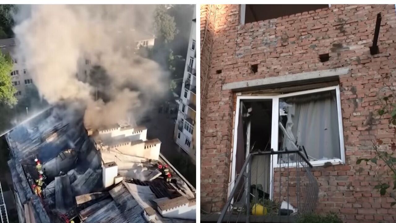 The blast wave was such that the bench was thrown over the house: residents of Lviv told about the missile strike of the Russian Federation. Video