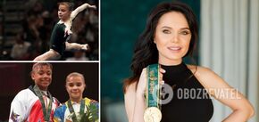 Ukraińska gimnastyczka otrzymała owację na stojąco od Clintona, a fani z USA wzięli kawałek maty: jak zmieniła się Podkopajewa w wieku 45 lat