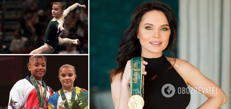 Ukrainian gymnast received a standing ovation from Clinton and US fans took a piece of the mat: How Podkopaeva has changed in her 45s