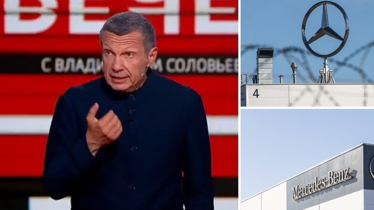 "Nazi piece of sh*t": Solovyov threw a tantrum over the Mercedes-Benz decision and dreamed of ruining the concern. Video
