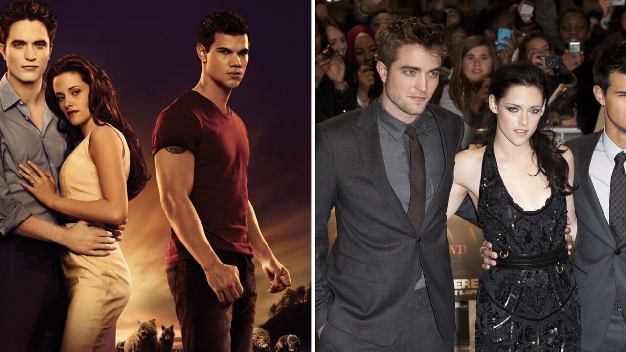 Robert Pattinson i Kristen Stewart zagrali główne role w sadze o wampirach "Zmierzch"