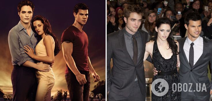 Robert Pattinson i Kristen Stewart zagrali główne role w sadze o wampirach "Zmierzch"