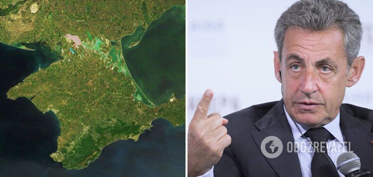 Former French President Sarkozy called Crimea 'historically Russian territory' and offered a 'solution' to the problem