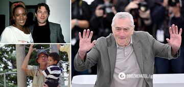 He became a father at 79 but buried his grandson: what De Niro, who turned 80, is hiding and what tragedy he experienced. Photo