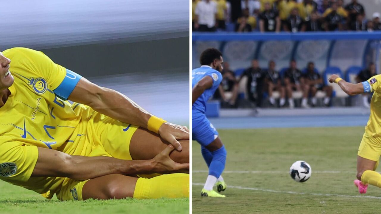 Ronaldo did a nasty thing in the Champions League final. The moment was caught on video