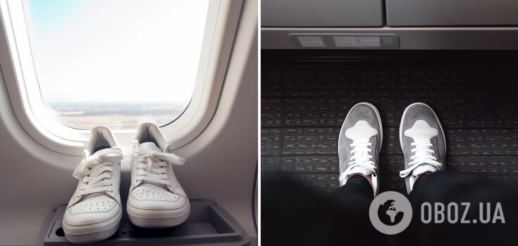 Is it possible to take off shoes in an airplane: experts explained the rules of etiquette