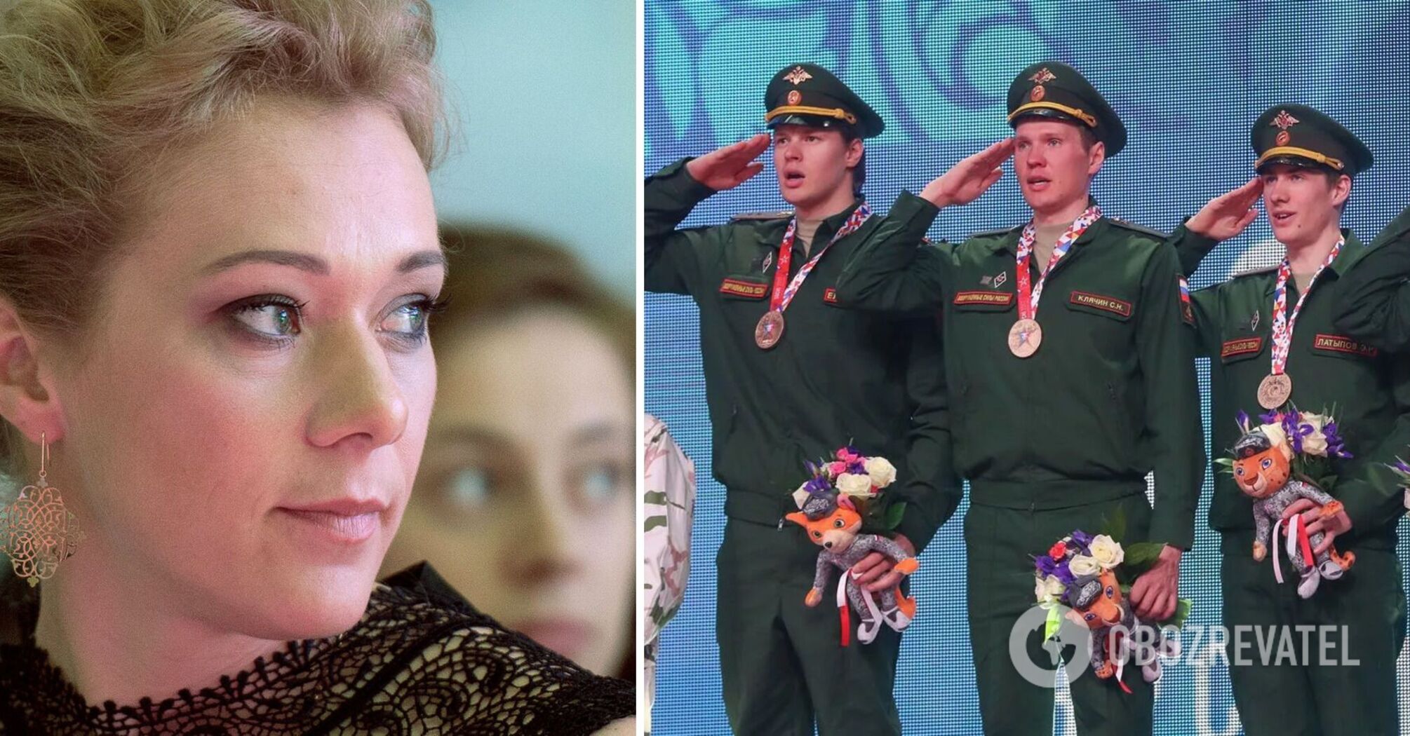 Russian Olympic champion could not answer why Russia is fighting against Ukraine, but declared "our victory"