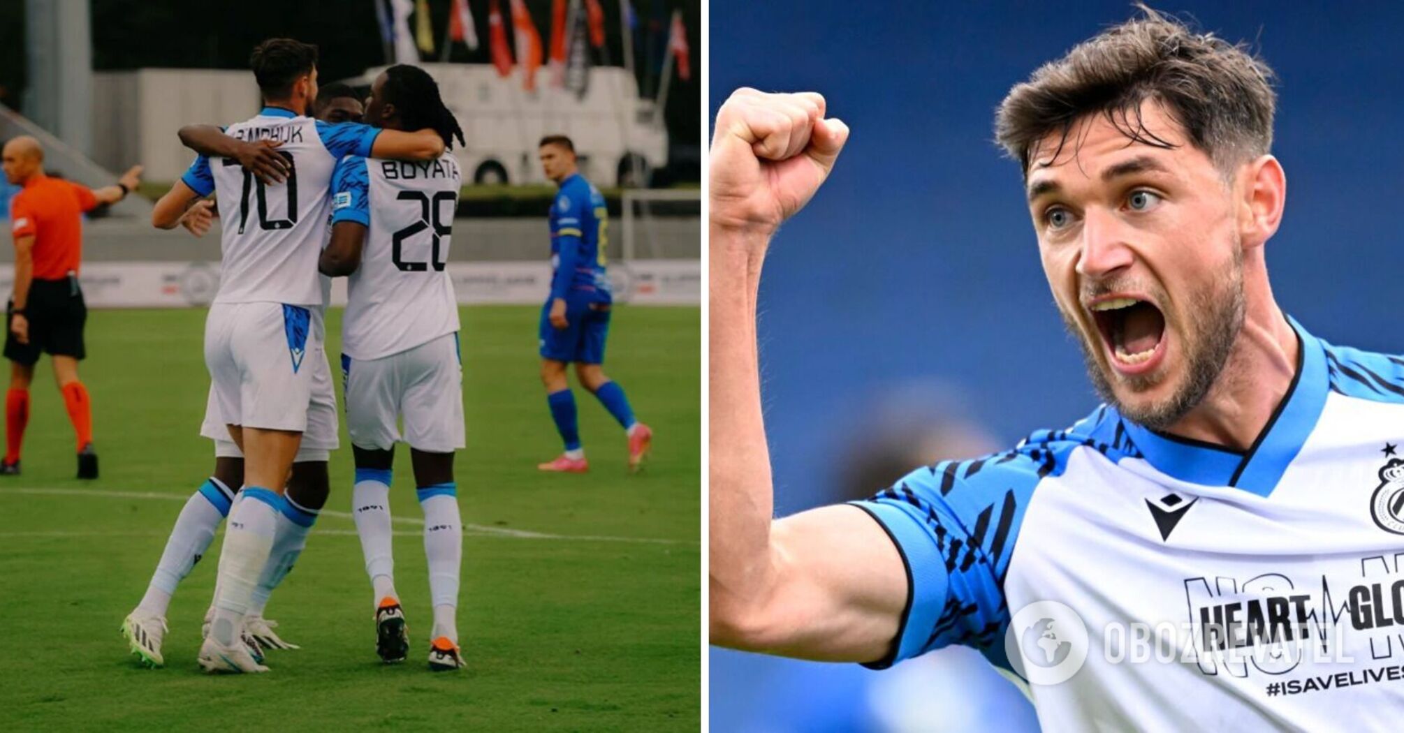 Score of 10-2: the Ukrainian national team player made a hat-trick during Conference League. Video