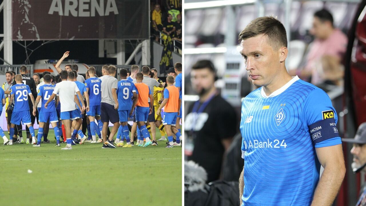 "We didn't want to behave like rivals": the Dynamo captain made a statement about the scuffle with Aris players