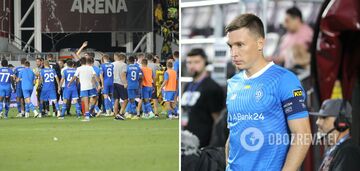 "We didn't want to behave like rivals": the Dynamo captain made a statement about the scuffle with Aris players