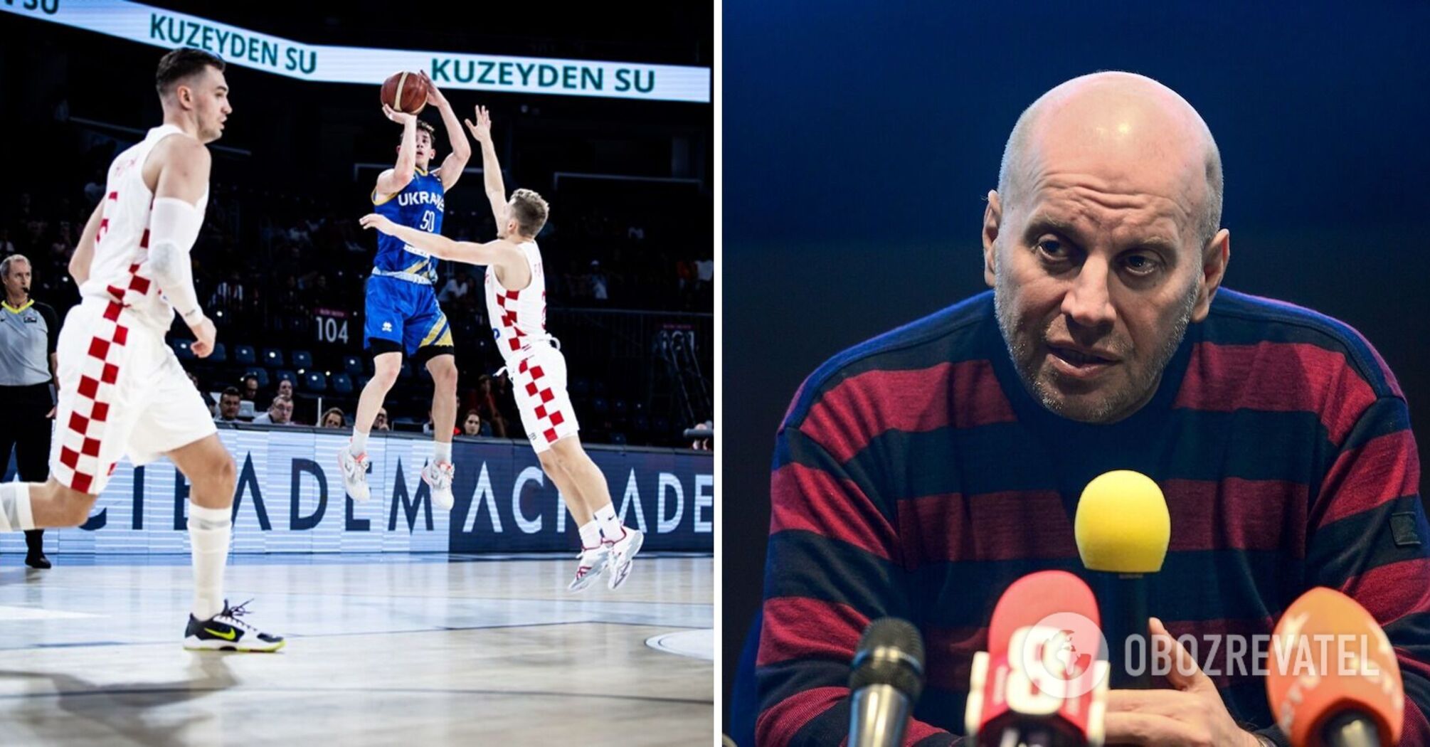 "To hańba i dezercja": Brodski wydał głośne oświadczenie po występie Ukrainy w selekcji do turnieju koszykówki IO-2024.