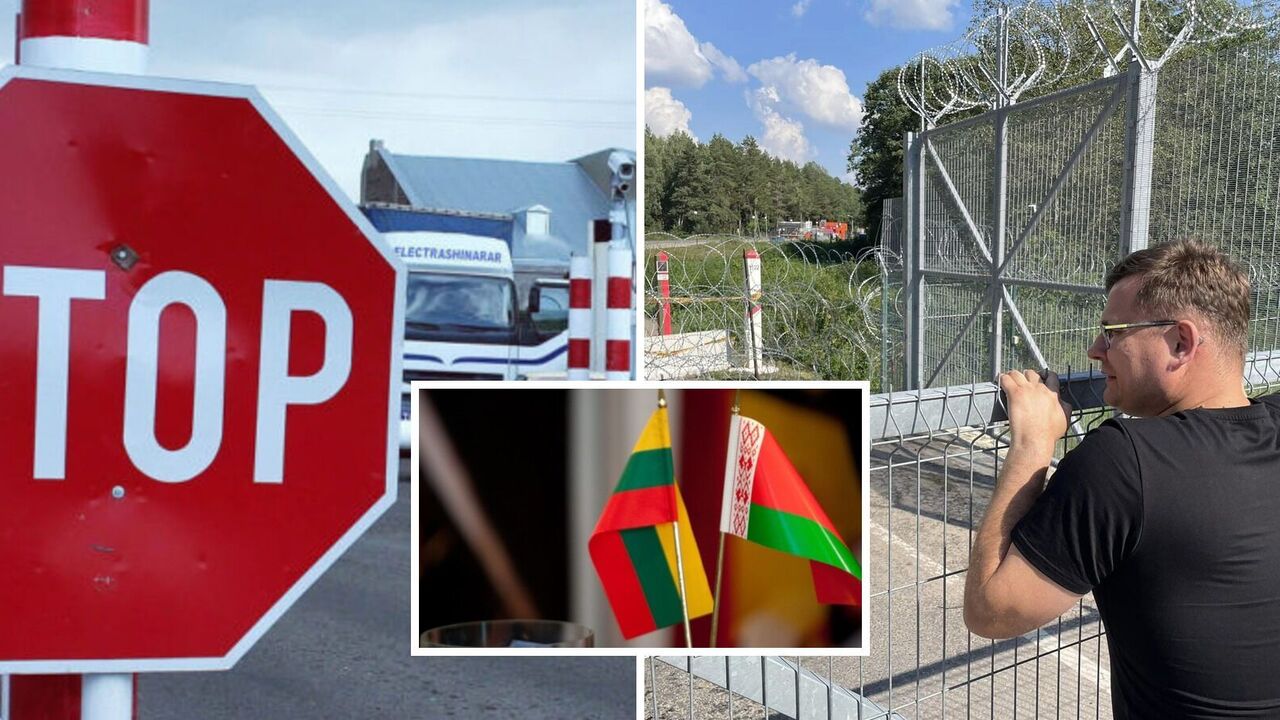 Lithuania is strengthening its border with Belarus: the first fortifications have been installed. Photo