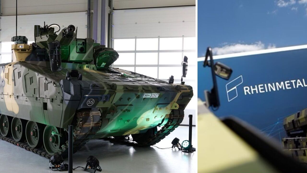 Niemiecki koncern Rheinmetall otworzył pod Ukrainą fabrykę produkującą BMP Lynx: budowa zajęła trzy lata. Zdjęcie