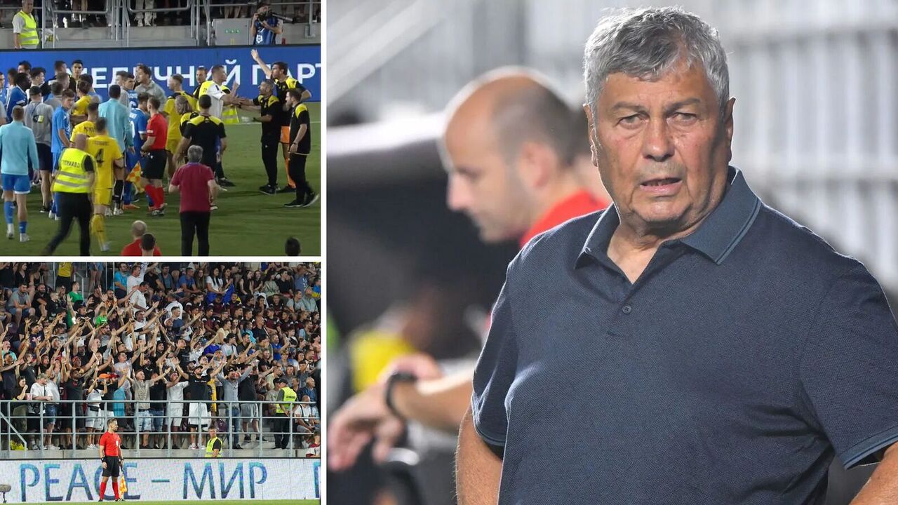 "Nie popieram i przepraszam, ale...". Lucescu zareagował na reakcję piłkarzy Dinama na prowokacje kibiców Arisu