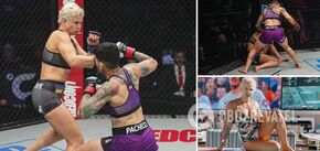 Ukrainian boxing champion knocked out in the US in 14 seconds with her first punch. Video