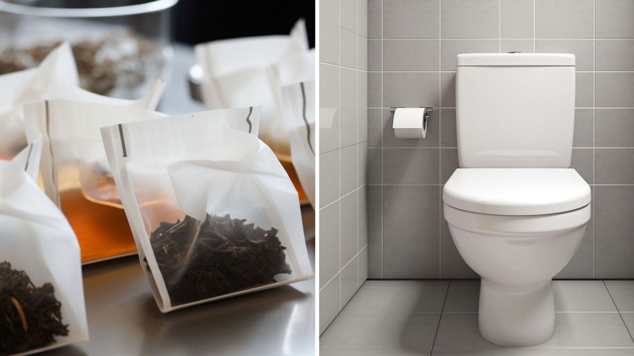Why put teabags in the toilet: a clever trick
