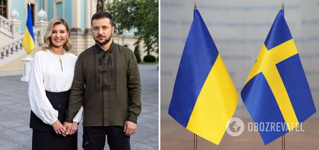 Zelensky and the first lady arrived on a working visit to Sweden: all the details