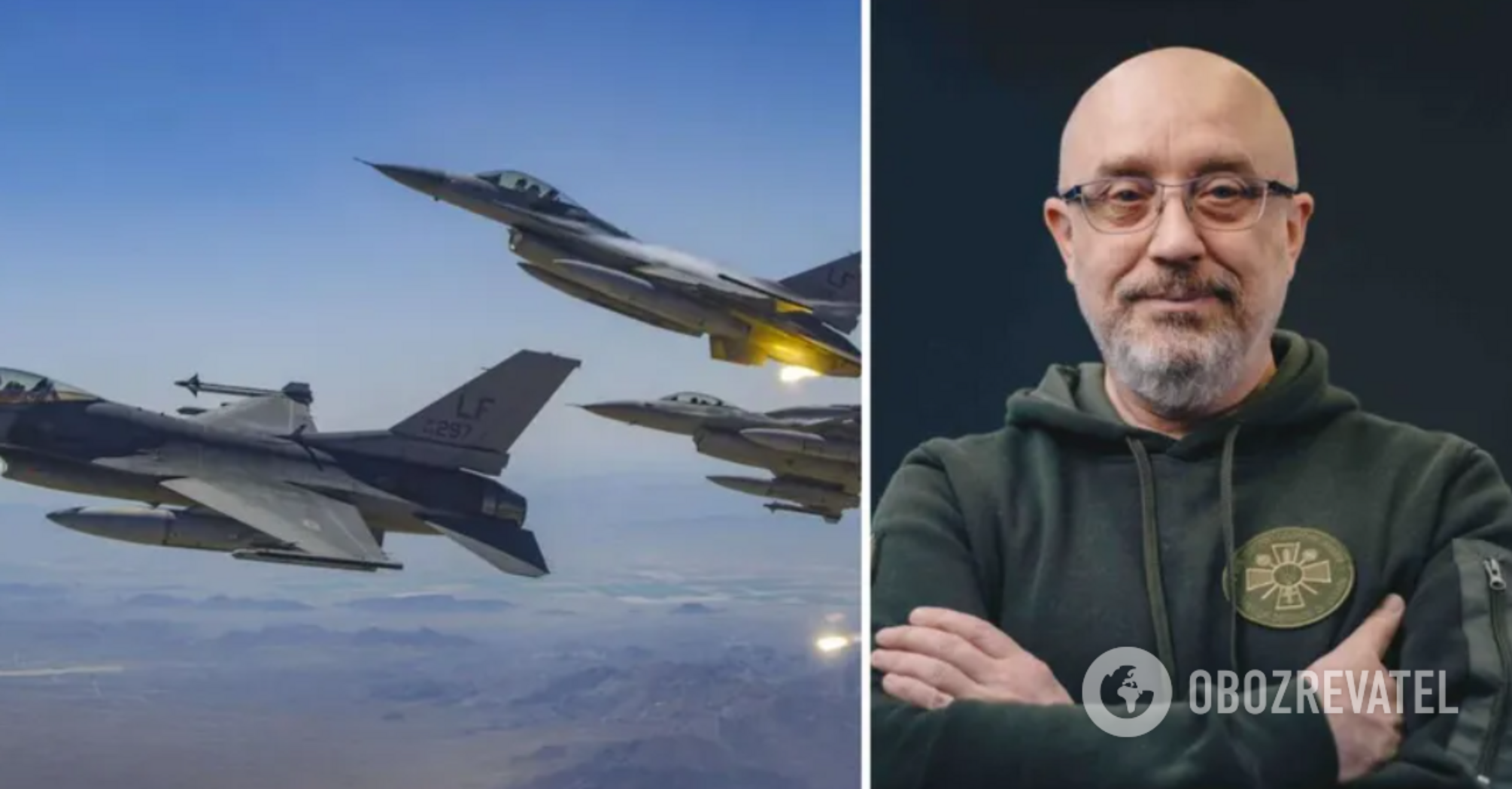 Rozpoczęło się szkolenie ukraińskich pilotów na F-16 - Reznikov