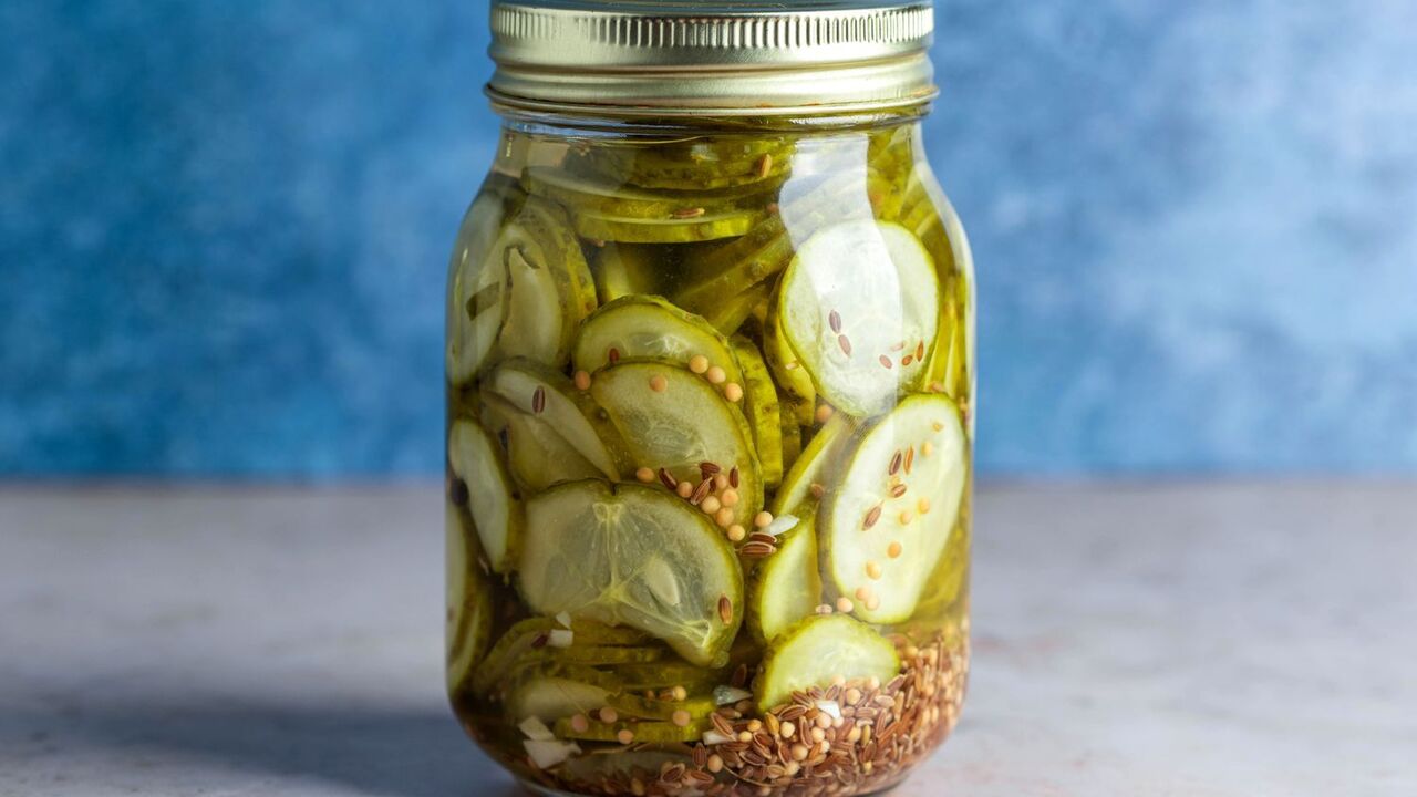 Versatile pickles for winter: for salads, sandwiches and burgers