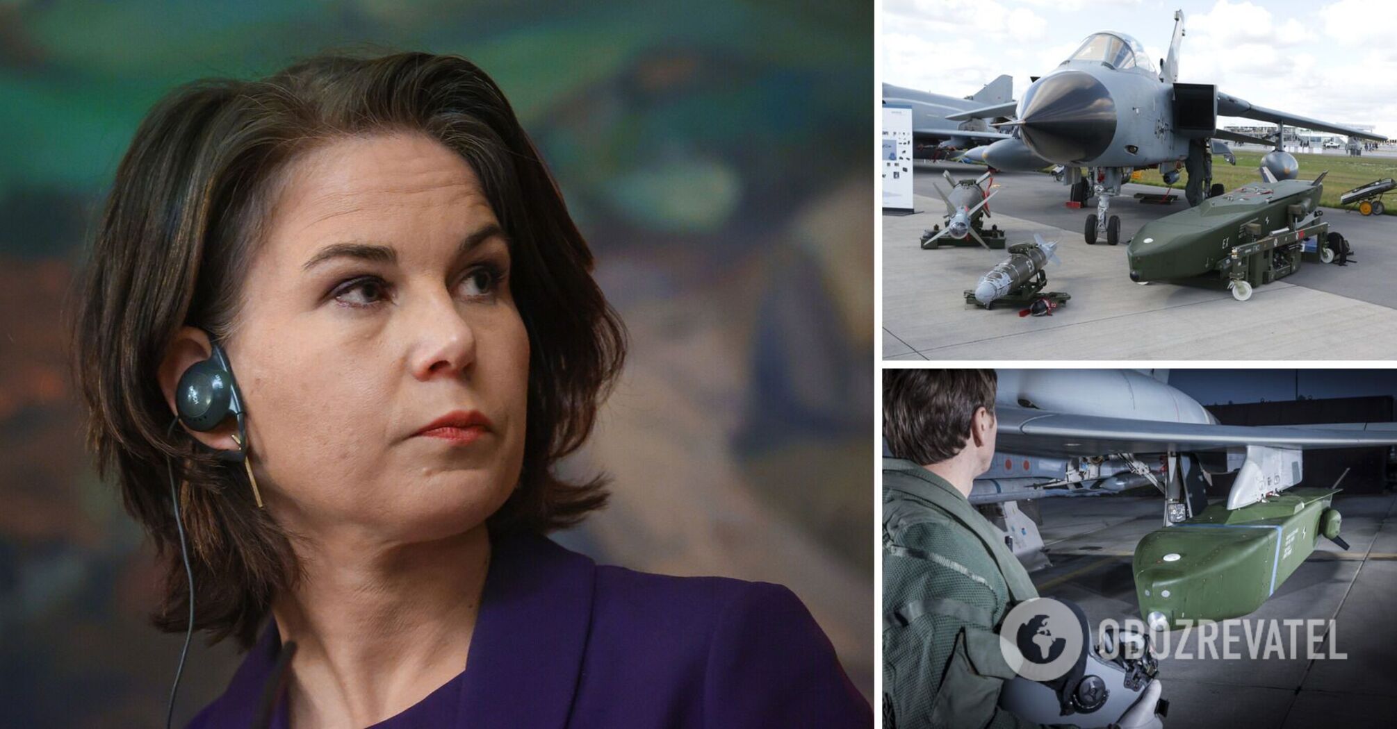 Baerbock speaks on the issue of including Taurus missiles in military aid to Ukraine