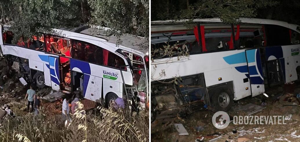 Wypadek autobusu pasażerskiego w Turcji: 12 osób zabitych, 19 rannych. Zdjęcia i wideo