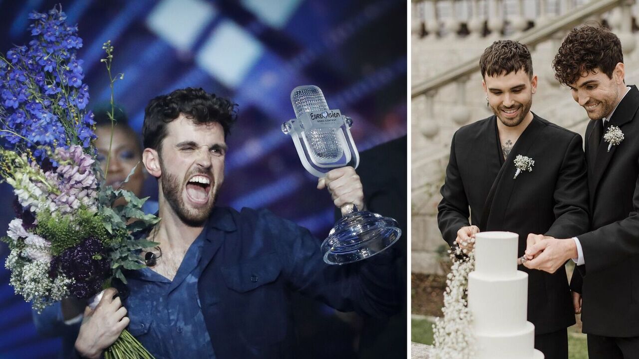 Zwyciężczyni Eurowizji-2019 zagrała wesele z chłopakiem w szwajcarskim zamku: jak wygląda para. Zdjęcie
