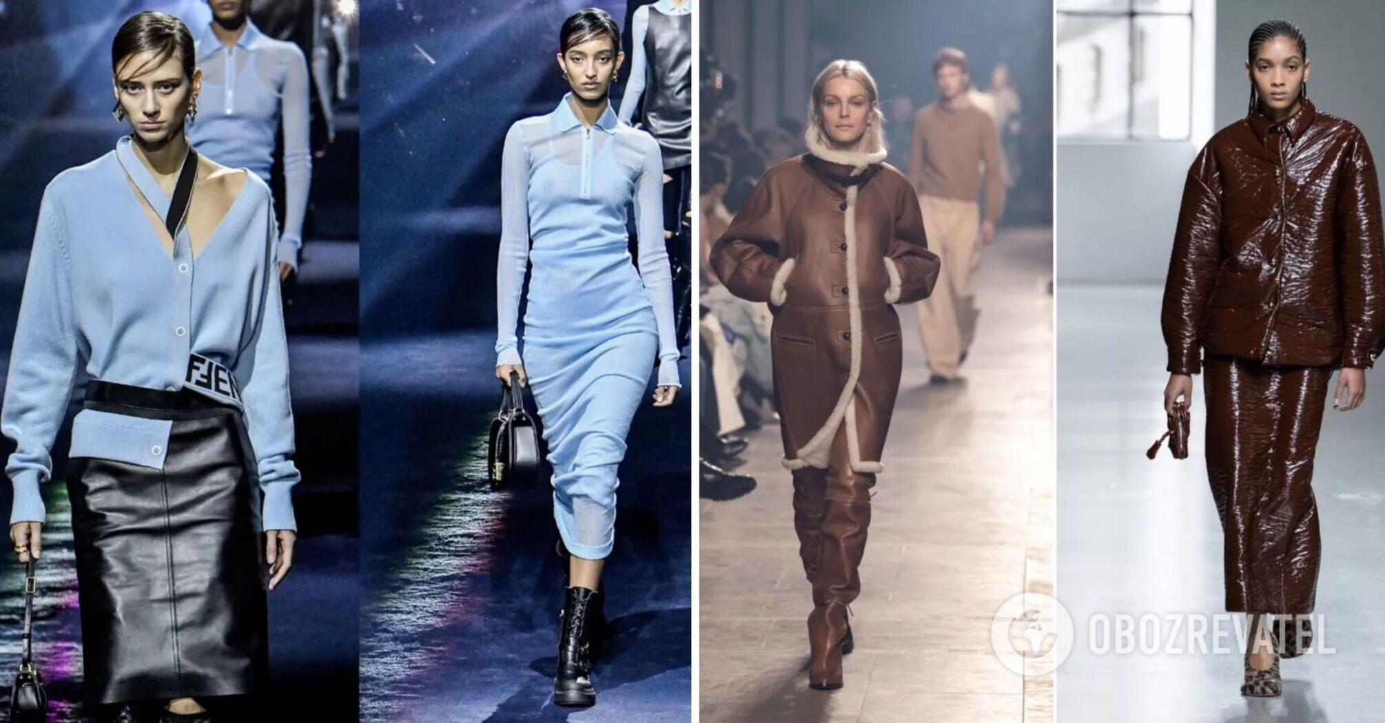 Ice blue and chocolate brown at the peak of popularity