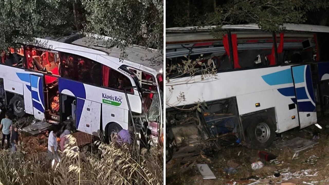 In Turkey in the accident hit a passenger bus: 12 people killed, 19 injured. Photo and video