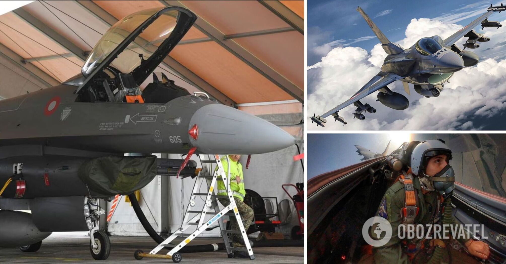Denmark starts training 8 Ukrainian pilots to fly F-16s - Reuters