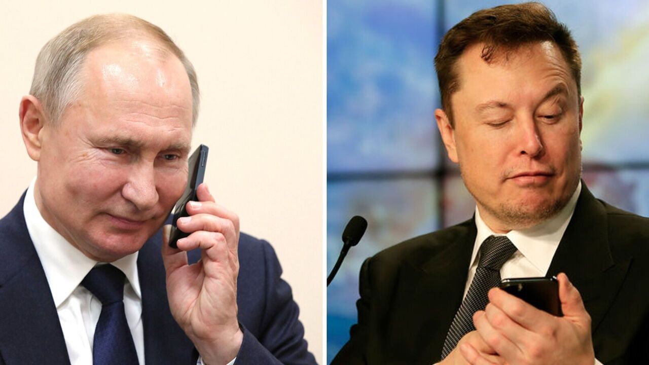 Media donoszą, że Musk i Putin rozmawiali przez telefon w 2022 roku