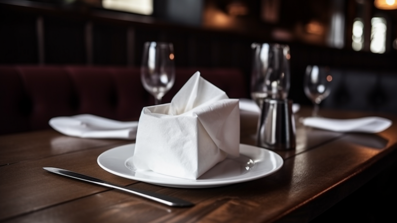 How to use a napkin in a restaurant: etiquette rules