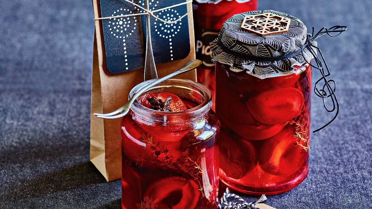 Spicy pickled plums: a recipe for a win-win snack for the winter