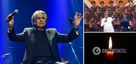Legendary Italian singer Toto Cutugno has died