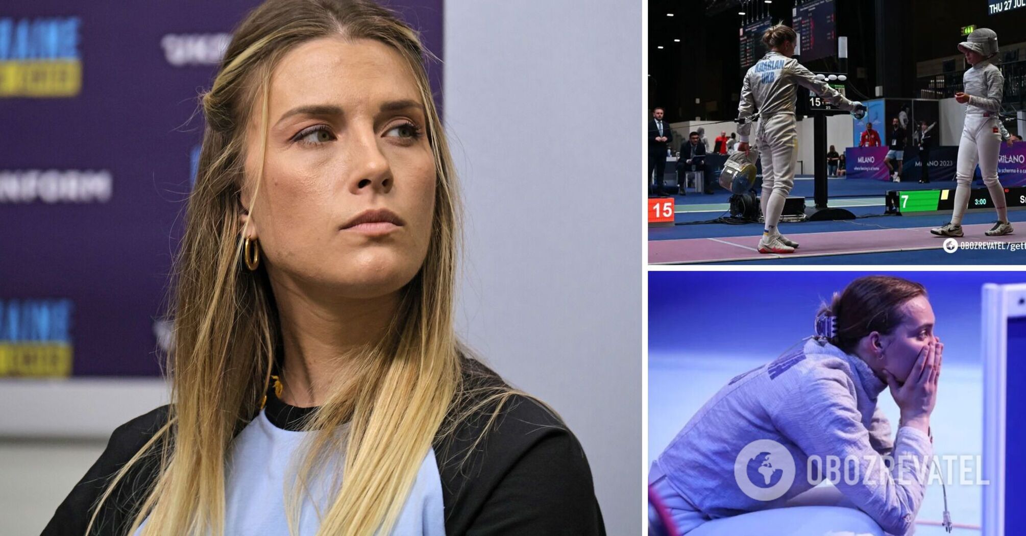 Kharlan shared what the Russians have done to her in retaliation for the scandal at the World Championships