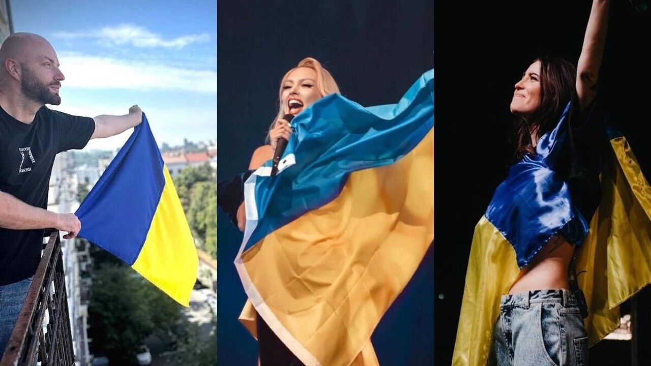 "Blue means freedom, yellow is energy": celebrities congratulated Ukrainians on the holiday in the colors of the national flag