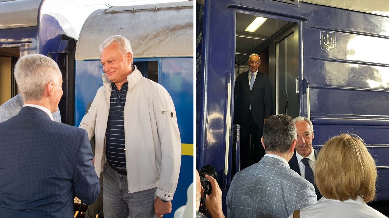 "Ukraine's victory is close": the presidents of Lithuania and Portugal arrived in Kyiv. Photo