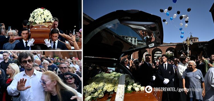 The funeral at L'italiano, thousands of people gathered: how Italy said goodbye to the legendary Toto Cutugno. Video