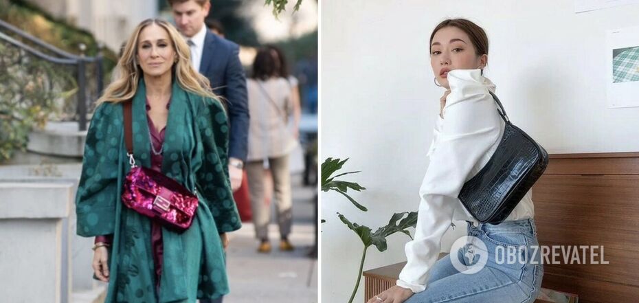 90s 2025 baguette bag