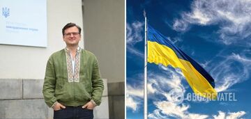 Kuleba 'śpiewa' ukraiński hymn online: ministrowie spraw zagranicznych innych krajów dołączają do flash moba