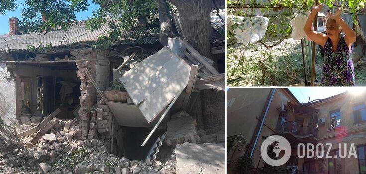 Occupiers shelled Kherson, one of the shells hit the roof of the house: a child among the victims