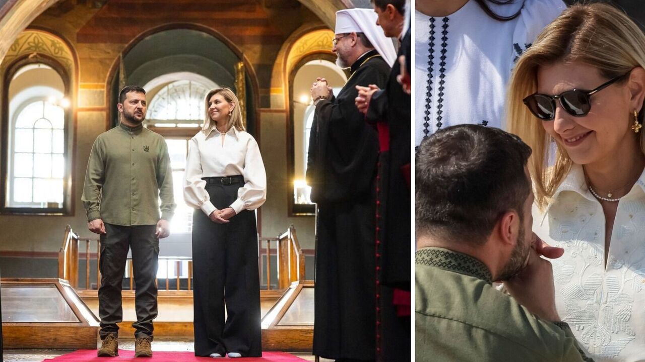 Made exclusively for the first lady: what is special about the embroidered shirt Zelenskyy wore on Independence Day. Photo