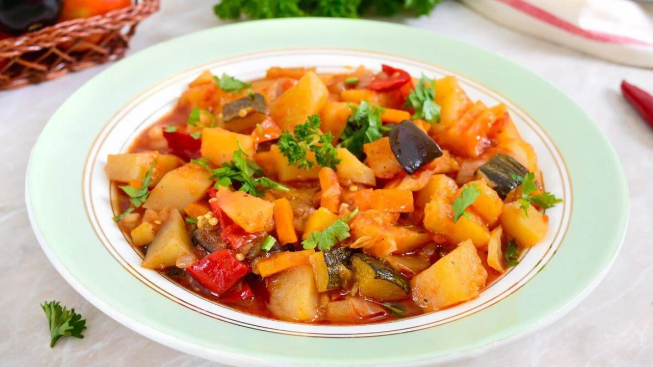 Braised zucchini