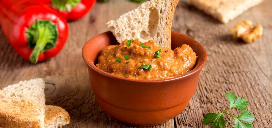 Homemade zucchini ajika