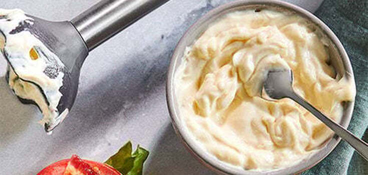 How to make healthy mayonnaise without eggs in 1 minute