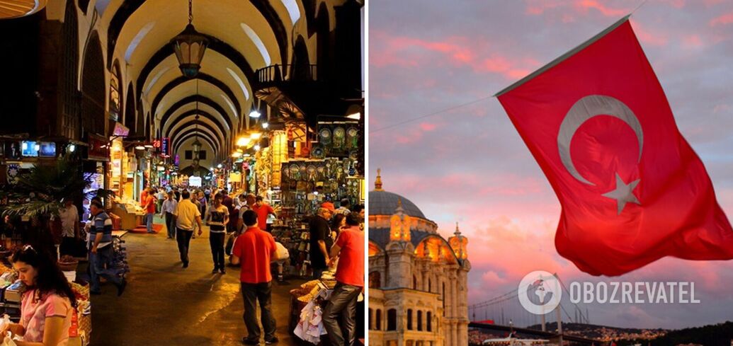 There are many markets in Turkey