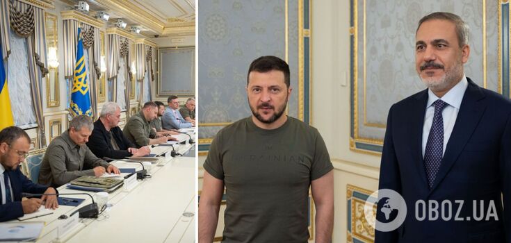 Discussed Russian risks in the Black Sea: Zelenskyy meets with Turkish Foreign Minister. Photos and videos