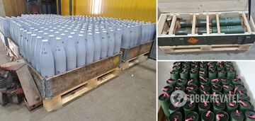 Ukraine receives the first batch of 122 mm ammunition produced in partnership with Western allies. Photo
