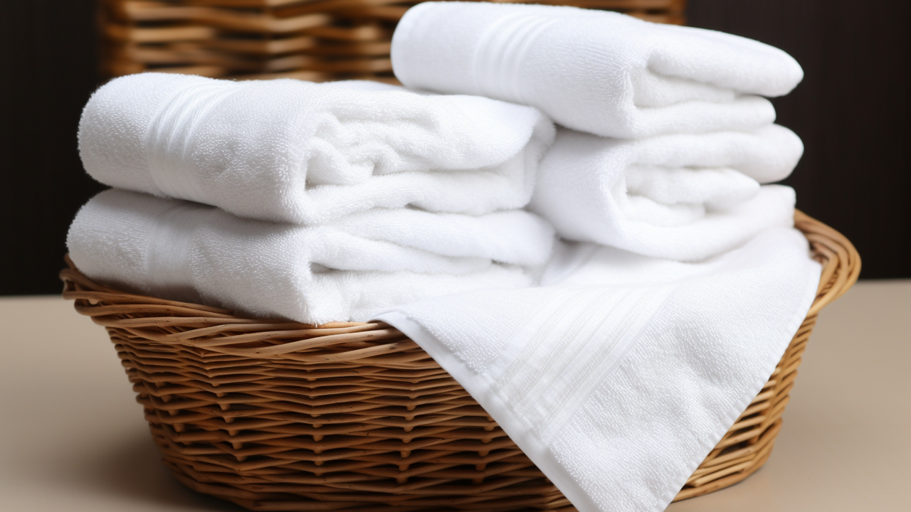 How to make towels white and clean