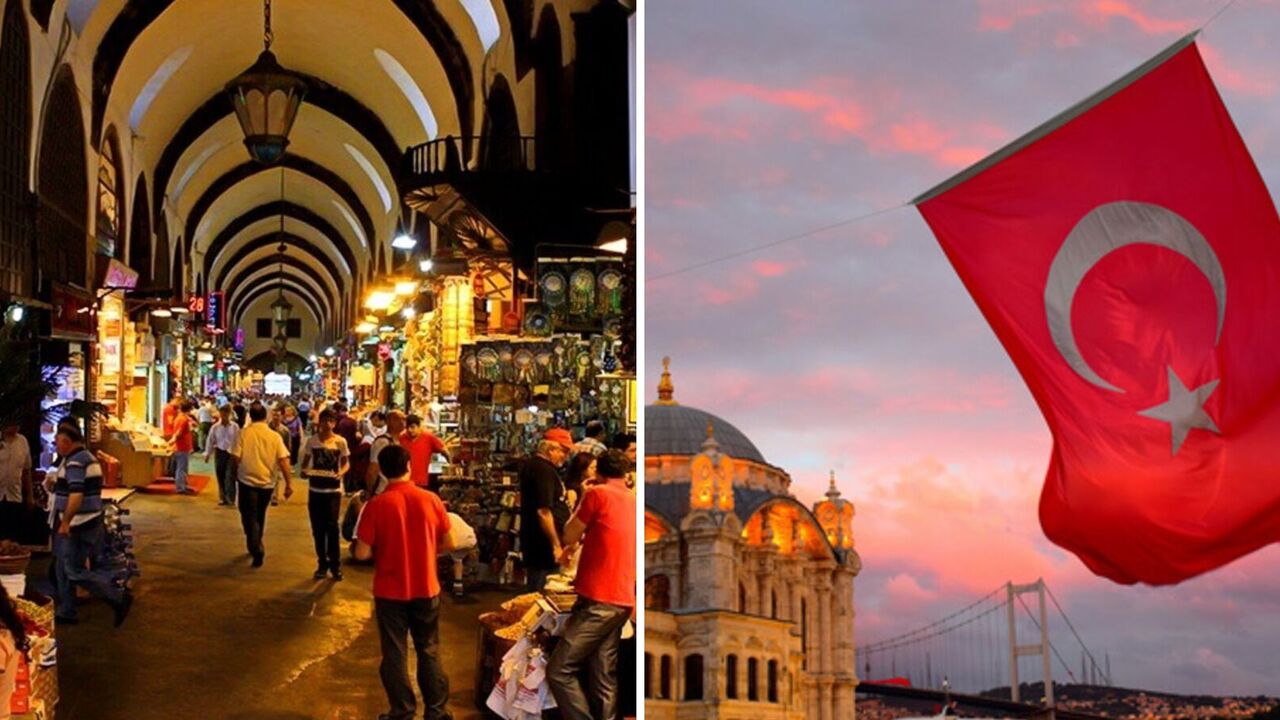 There are many markets in Turkey